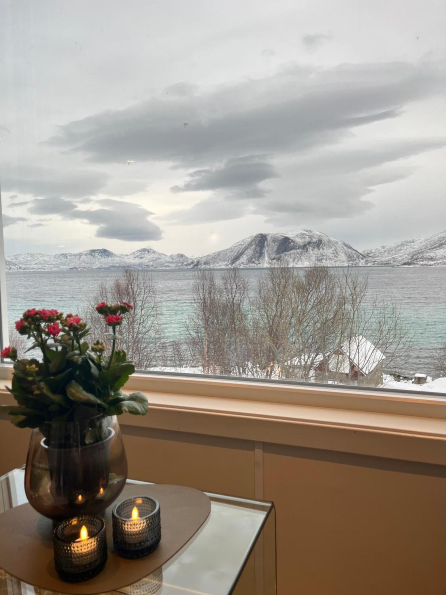 Вилла Fantastic View, Quiet And Relaxing By The Sea Kvaloya Экстерьер фото
