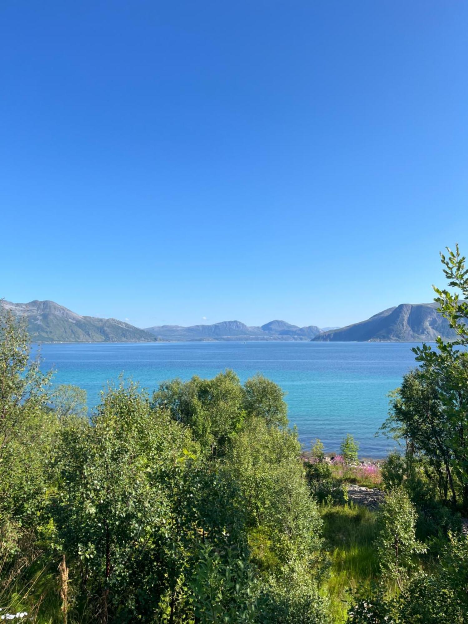 Вилла Fantastic View, Quiet And Relaxing By The Sea Kvaloya Экстерьер фото